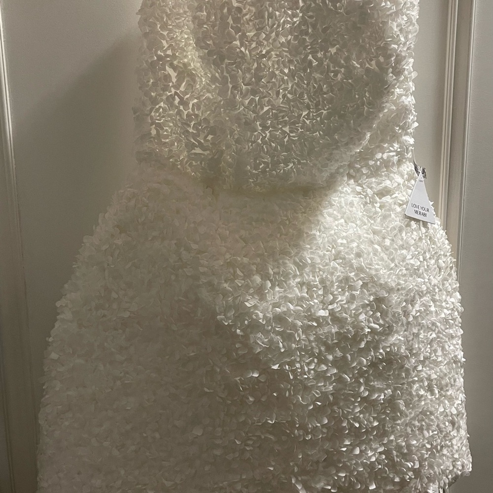 NADINE MERABI Strapless White Dress - Picture 6 of 6